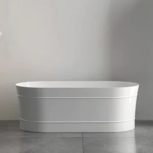 INSPIRE ABBT-1500 BONDI FREESTANDING BATHTUB 1500 GLOSS WHITE