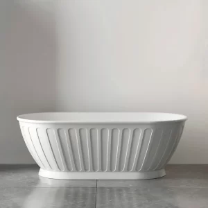 INSPIRE AKBT-1500 KENSINGTON FREESTANDING BATHTUB 1500 GLOSS WHITE