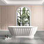 INSPIRE AKBT-1700 KENSINGTON FREESTANDING BATHTUB 1700 GLOSS WHITE