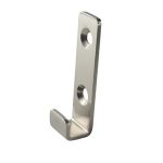 HAT AND COAT HOOK SATIN STAINLESS STEEL METLAM ML4157