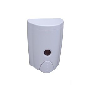 SURFACE MOUNTED LIQUID SOAP DISPENSER WHITE ABS METLAM ML663W