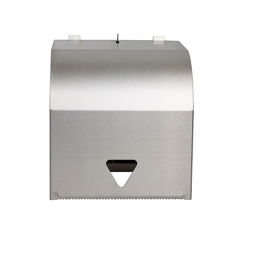 PAPER TOWEL ROLL DISPENSER SATIN STAINLESS STEEL METLAM ML4093SS_MKII