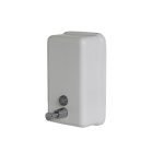 VERTICAL SOAP DISPENSER WHITE POWDER COAT METLAM ML605W