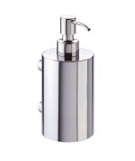 WALL MOUNTED SOAP DISPENSER POLISHED STAINLESS STEEL METLAM ML615B