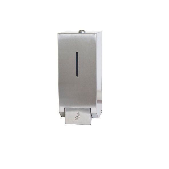 SURFACE MOUNTED FOAM SOAP DISPENSER SATIN STAINLESS STEEL METLAM ML681SSF