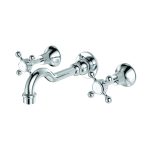 FIENZA 336102 LILLIAN BASIN/BATH WALL SET CHROME