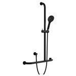 FIENZA 444113BRH HUSTLE CARE INVERTED T-RAIL SHOWER RIGHT HAND MATTE BLACK