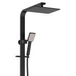 FIENZA 455117B KOKO DELUXE TWIN SHOWER MATTE BLACK
