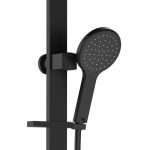 FIENZA 455118B LINCOLN DELUXE TWIN SHOWER MATTE BLACK