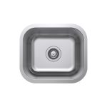 FIENZA 68102 TIVA 420 SINGLE KITCHEN SINK STAINLESS STEEL