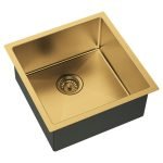 FIENZA 68401RB HANA 32L SINGLE KITCHEN SINK PVD RUGGED BRASS