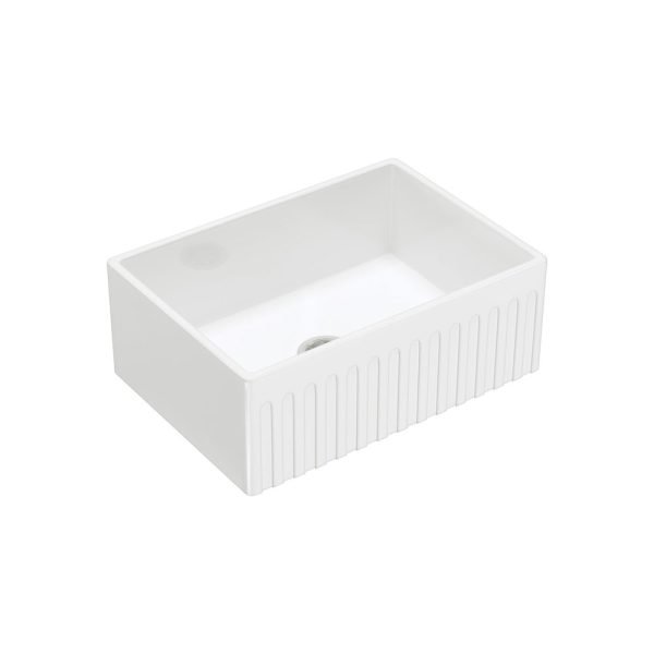 FIENZA 68700 CHARLTON SINGLE BUTLER SINK SMALL WHITE