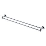 FIENZA 82808 KAYA 900MM DOUBLE TOWEL RAIL CHROME & COLOURED