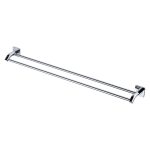 FIENZA 83208 SANSA 900MM DOUBLE TOWEL RAIL CHROME & COLOURED