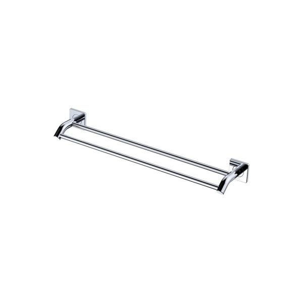 FIENZA 8320860 SANSA 600MM DOUBLE TOWEL RAIL CHROME