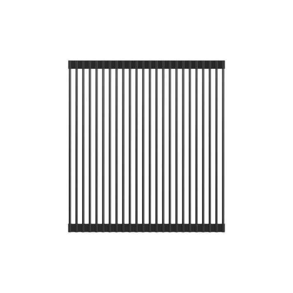 FIENZA A22CM HANA SINK ROLL UP DRAINER PVD CARBON METAL