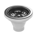FIENZA A3CM HANA SINK BASKET WASTE PVD CARBON METAL
