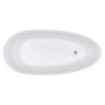 FIENZA FR94-1700 DAYO FREESTANDING ACRYLIC BATH 1700 GLOSS WHITE