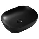 FIENZA RB185B KOKO 465 RECTANGULAR ABOVE COUNTER BASIN MATTE BLACK