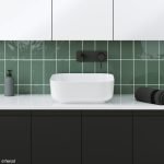 FIENZA RB196 PETRA SQUARE ABOVE COUNTER BASIN GLOSS WHITE