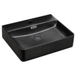 FIENZA RB2173B PETRA RECTANGULAR ABOVE COUNTER BASIN MATTE BLACK