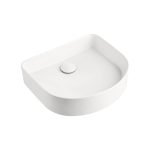 FIENZA RB480 FORMA ARCH ABOVE COUNTER BASIN GLOSS WHITE