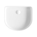 FIENZA RB480 FORMA ARCH ABOVE COUNTER BASIN GLOSS WHITE