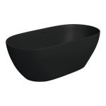 FIENZA ST11-B LUCIANA FREESTANDING STONE BATH 1500 MATTE BLACK