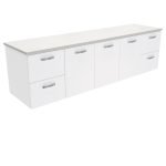 FIENZA 180J UNICAB WALL HUNG CABINET 1800 GLOSS WHITE