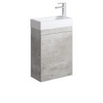 FIENZA 45RX EDGE ENSUITE WALL HUNG VANITY 450 INDUSTRIAL