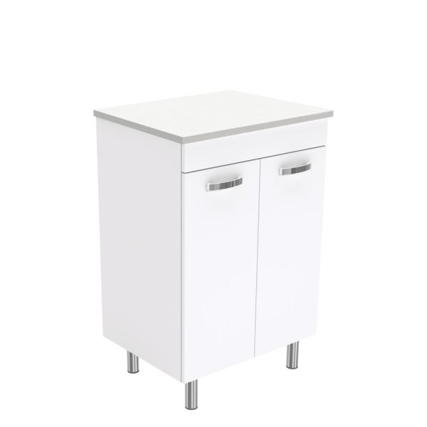 FIENZA 60NLW UNICAB CABINET ON LEGS 600 GLOSS WHITE