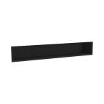 FIENZA IN120B DISPLAY SHELF INSERT 1200 FOR MIRROR CABINET SATIN BLACK