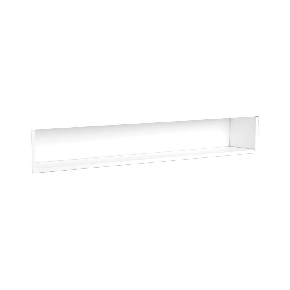 FIENZA IN120MW DISPLAY SHELF INSERT 1200 FOR MIRROR CABINET SATIN WHITE