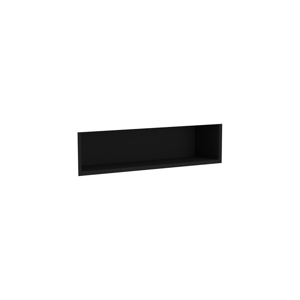 FIENZA IN75B DISPLAY SHELF INSERT 750 FOR MIRROR CABINET SATIN BLACK