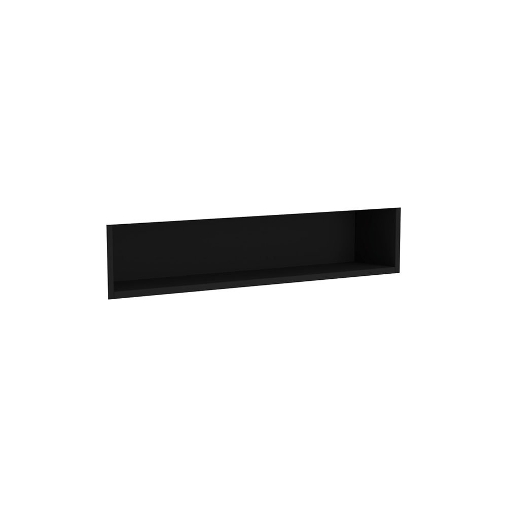 FIENZA IN90B DISPLAY SHELF INSERT 900 FOR MIRROR CABINET SATIN BLACK