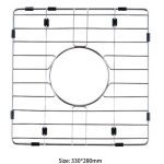 POSEIDON SRB40DS SINK RACK FOR CERAMIC KITCHEN SINK DOUBLE BOWL