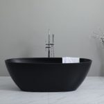 POSEIDON STBT1700MB FREE STANDING BATHTUB 1700*810*590MM MATTE BLACK