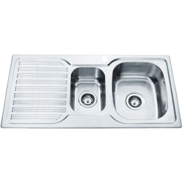 ACL PN980A-RHB EDEN 1 &1/4 KITCHEN SINK WITH SINGLE DRAINER RIGHT HAND BOWL STAINLESS STEEL