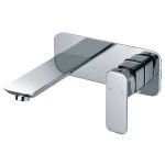 ACL PSR3006SB NOVA WALL BASIN MIXER WITH SPOUT CHROME