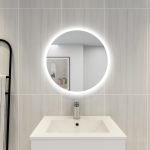 POSEIDON UL600BM-AC ROUND LED MIRROR 600*600MM