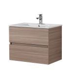 POSEIDON OAK750-WH STELLA WALL HUNG VANITY 750*560*460MM CABINET ONLY OAK