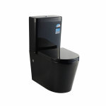 POSEIDON KDK008-B KASEY BTW TOILET SUITE 695*390*830MM GLOSS BLACK