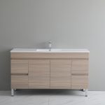 POSEIDON OAK1550-LG STELLA FLOOR STANDING VANITY 1500*860*460MM CABINET ONLY NATURAL OAK