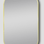 POSEIDON MBG-RR6090 FRAMED MIRROR 600*900 MATTE BRUSHED GOLD