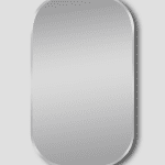 POSEIDON MBN-RR6090 FRAMED MIRROR 600*900 MATTE BRUSHED NICKEL