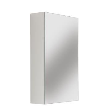 POSEIDON MBSV450 STANDARD MDF BEVEL EDGE SHAVING CABINET 450*720*150MM GLOSS WHITE