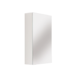 POSEIDON MPSV450 STANDARD MDF PENCIL EDGE SHAVING CABINET 450*720*150MM GLOSS WHITE