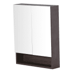 POSEIDON WALNUT-SV600 STELLA SHAVING CABINET 600*750*155MM WALNUT