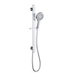 ACL HPA11-301D KARA SLIDING SHOWER RAIL WITH HAND SHOWER AND INTEGRATED WATER INLET CHROME