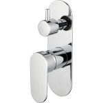 FIENZA 221102 EMPIRE WALL MIXER WITH DIVERTER CHROME